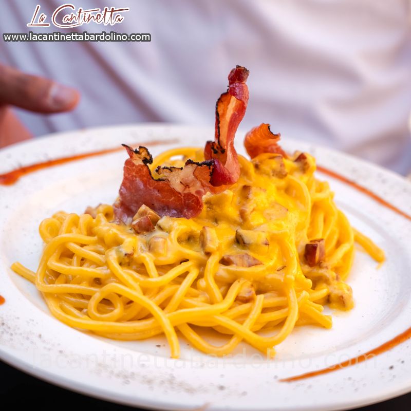 Bigoli alla Carbonara